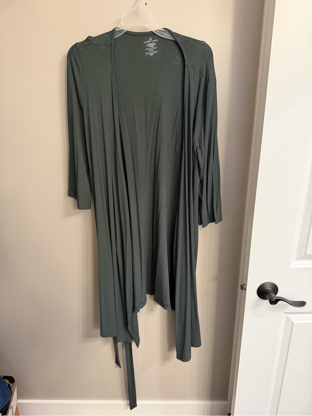 Caden Lane Olive Green Lightweight Robe